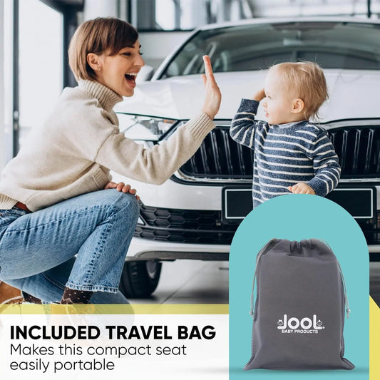 Jool Baby Portable Potty Training Chair with Travel Bag and 30 Liners, Foldable, Indoor/Outdoor Use, Camping