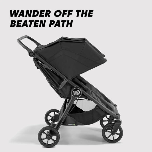 City Mini GT2 All-Terrain Double Stroller, Jet Black, Perfect for Newborn and Toddler, Compatible with Britax, Cybex, Graco, and Maxi Cosi Infant Car Seats