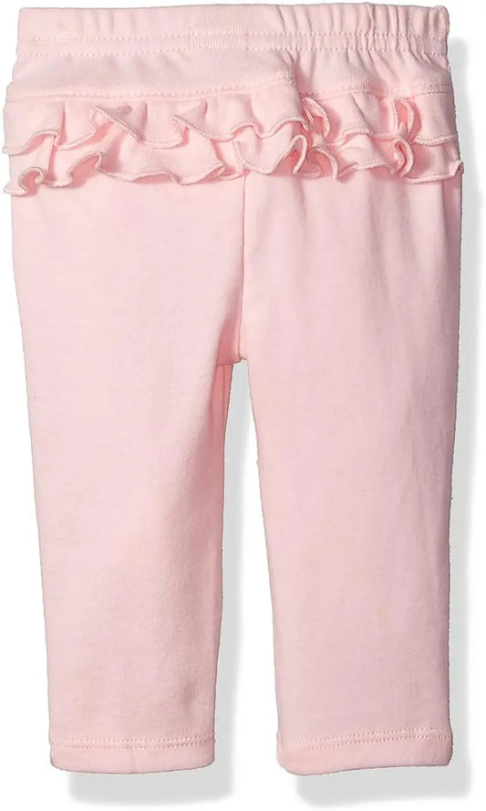 Baby-Girls 6-Piece Bodysuits (Short and Long Sleeve) and Pants Set