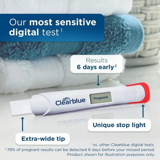 Early Digital Pregnancy Test, Early Detection at Home Pregnancy Test, 2 Ct