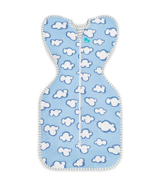 Swaddle UP, Baby Sleep Sack, Self-Soothing Swaddles for Newborns, Get Longer Sleep, Snug Fit Helps Calm Startle Reflex, New Born Essentials for Baby, 1.0 TOG, 13-19 Lbs, Daydream Blue