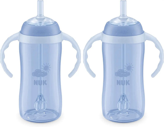 Learner Straw Cup, 10Oz - Toddler Cup with Soft Straw for Easy Drinking, Suitable for Ages 8 Months and Up