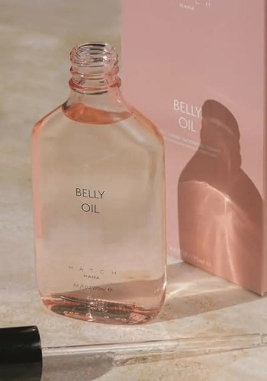 Belly Oil - 6.7Oz Quick-Drying Belly Oil - Vegan & Plant Based Nutrient Rich - Supports Skin Throughout Pregnancy