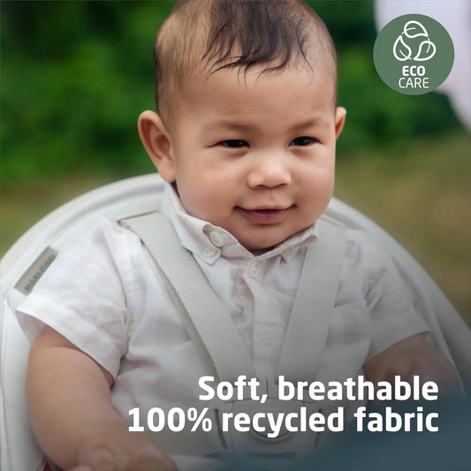 Moa 8-In-1 High Chairs for Babies and Toddlers, Machine Washable Infant High Chair, Compact, Convertible High Chair Lightweight Design, Classic Oat