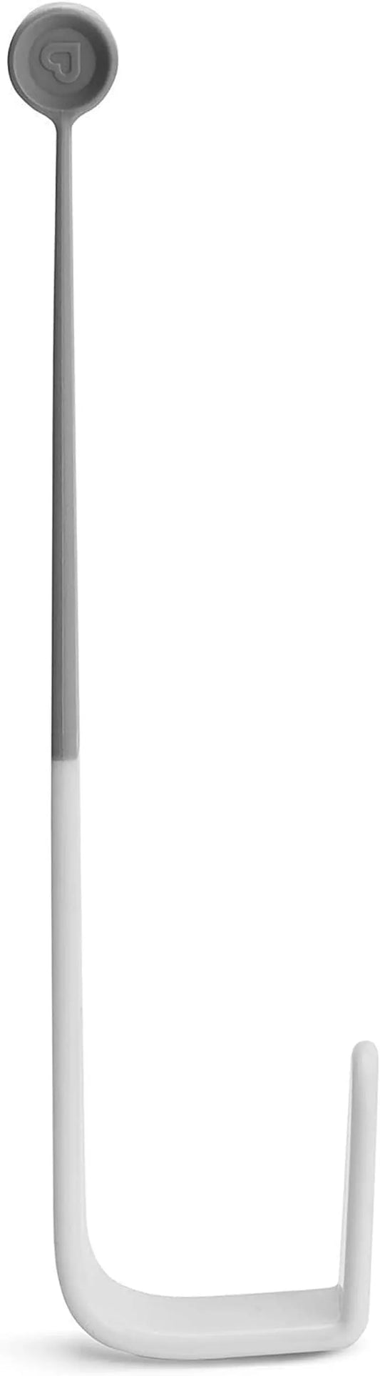 ® Hooked™ Potty Ring Storage Hook, Grey