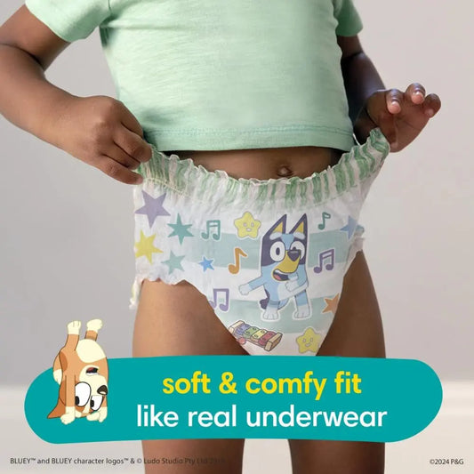 Training Pants - Easy Ups Boys & Girls Bluey - Size 5T-6T, 80 Count, Children'S Potty Underwear (Packaging May Vary)