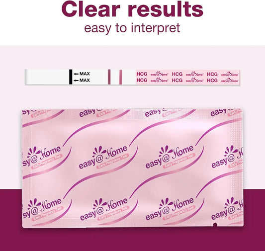 60 Pregnancy Tests, FSA Eligible, 60 Hcg Test Strips Early Detection - Bulk Pregnancy Strips