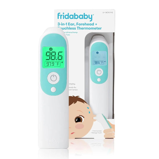 Thermometer, 3-In-1 Infrared Thermometer for Ear, Forehead & Touchless, FSA/ HSA Eligible Fever Thermometer for Baby, Infants ,Toddlers, Kids & Adults