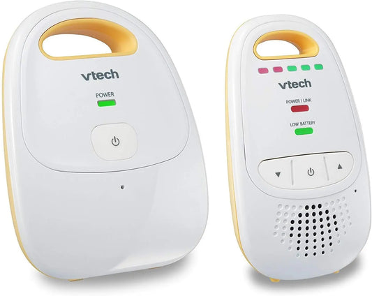 Upgraded Audio Baby Monitor with Rechargeable Battery, Long Range, and Crystal-Clear Sound